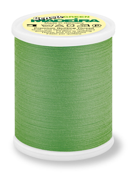 Madeira Sensa Green 40 | Quilting and Machine Embroidery Thread | 1100 Yards | 9390-049 | Green Apple