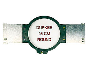 Durkee Tajima Compatible Hoop: 15cm (5.5") Round - 360 Sewing Field
