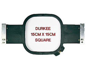 Durkee Tajima Compatible Hoop: 15cm Square (6"x6") - 360 Sewing Field