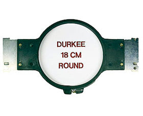 Durkee Janome MB-4 Compatible Hoop: 18cm (6.5") Round - 360 Sewing Field