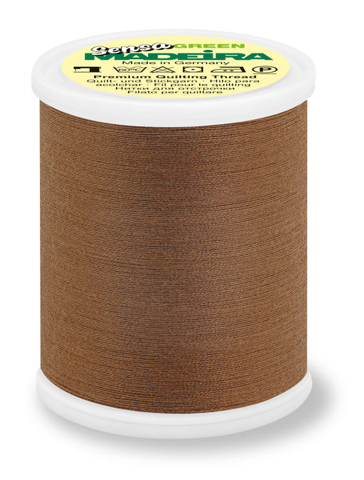 Madeira Sensa Green 40 | Quilting and Machine Embroidery Thread | 1100 Yards | 9390-258 | Hazelnut