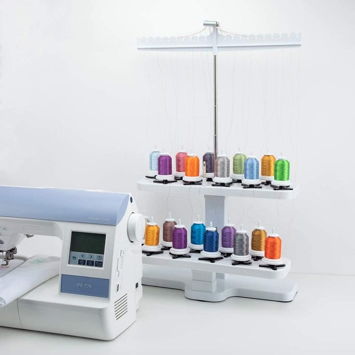 20 Spool Embroidery Thread Stand