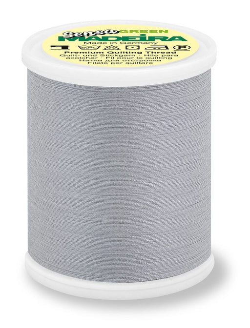 Madeira Sensa Green 40 | Quilting and Machine Embroidery Thread | 1100 Yards | 9390-012 | Silver