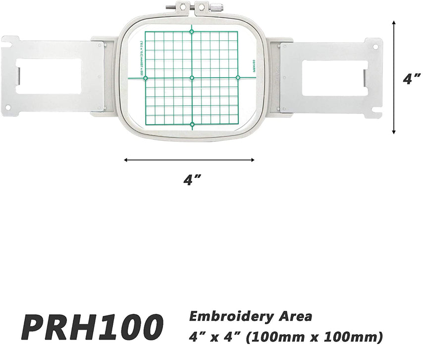PRH100 (EPF 100) 4" x 4" (100x100mm) Embroidery Hoop