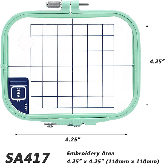 SA417 (EF32): 4" x 4" Medium Embroidery Machine Hoop