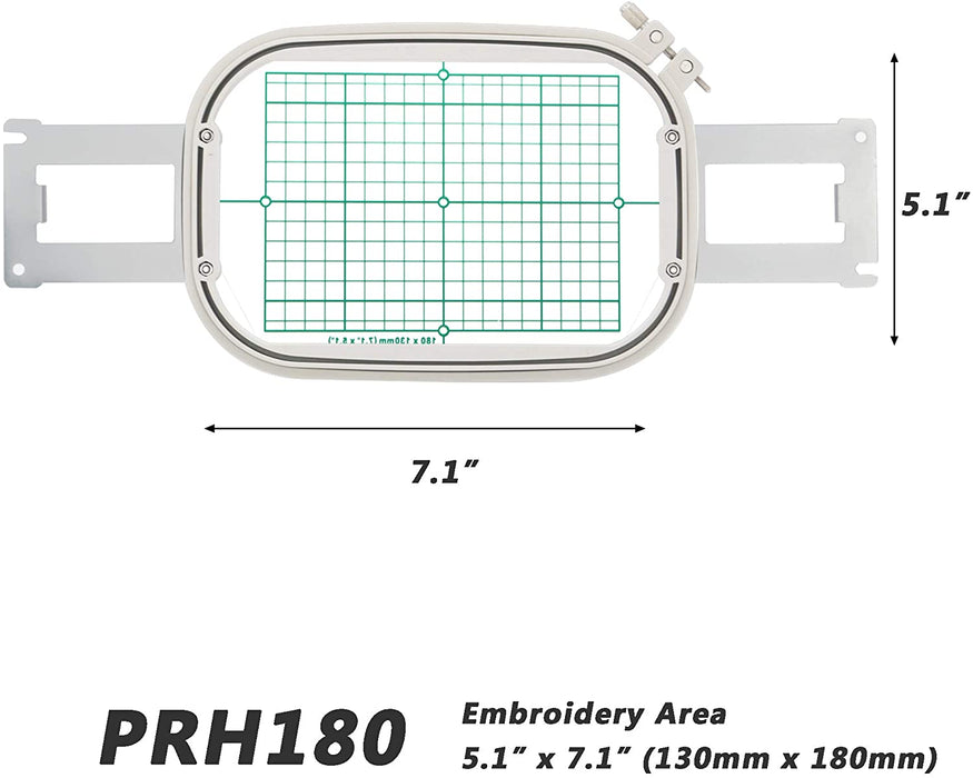 PRH180 (EPF180) 5.125" x 7.125" (130x180mm) Embroidery Hoop