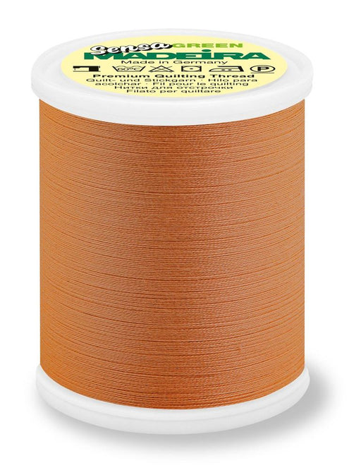 Madeira Sensa Green 40 | Quilting and Machine Embroidery Thread | 1100 Yards | 9390-021 | Copper