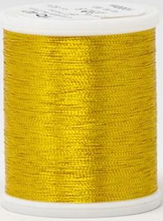 Madeira FS Metallic #40 Embroidery Thread - Spools 1,100 yds Gold 8 - Color 4008