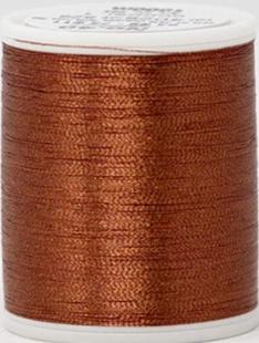 Madeira FS Metallic #40 Embroidery Thread - Spools 1,100 yds Copper 1 - Color 4028