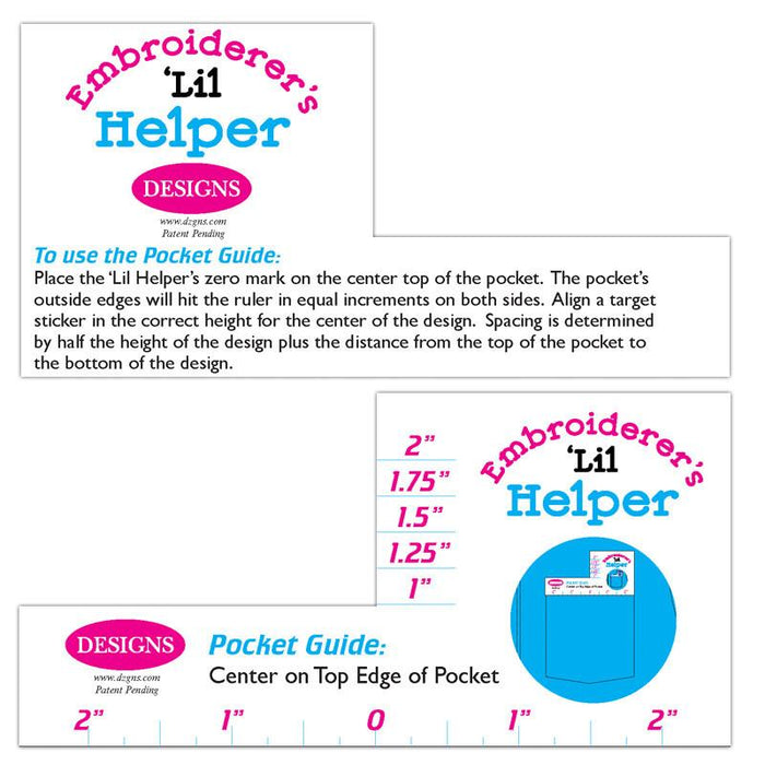 Embroider's 'Lil Helper: Above Pocket Embroidery Placement Tool