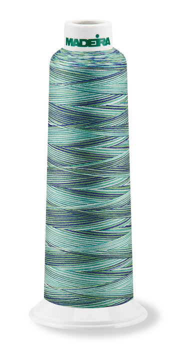 Madeira AeroQuilt | Machine Quilting Thread | Multicolor | 3000 Yards | 9131B-9601 | Ocean