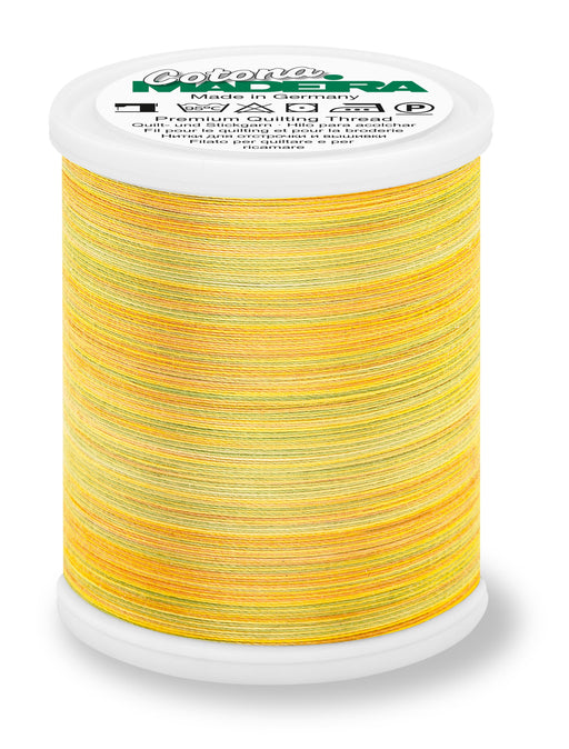 Madeira Cotona 50 | Cotton Machine Quilting & Embroidery Thread | Multicolor | 1100 Yards | 9350-511 | Sunrise