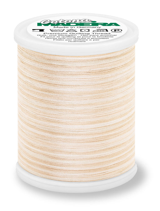 Madeira Cotona 50 | Cotton Machine Quilting & Embroidery Thread | Multicolor | 1100 Yards | 9350-520 | Creme Brulee