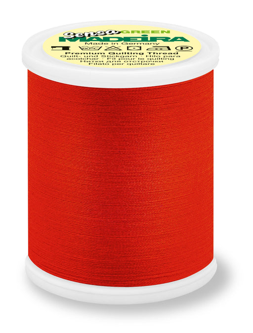 Madeira Sensa Green 40 | Quilting and Machine Embroidery Thread | 1100 Yards | 9390-037 | Tomato