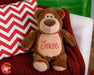 Cubbies Embroidery Blank - Cubbyford Teddy Bear - Brown