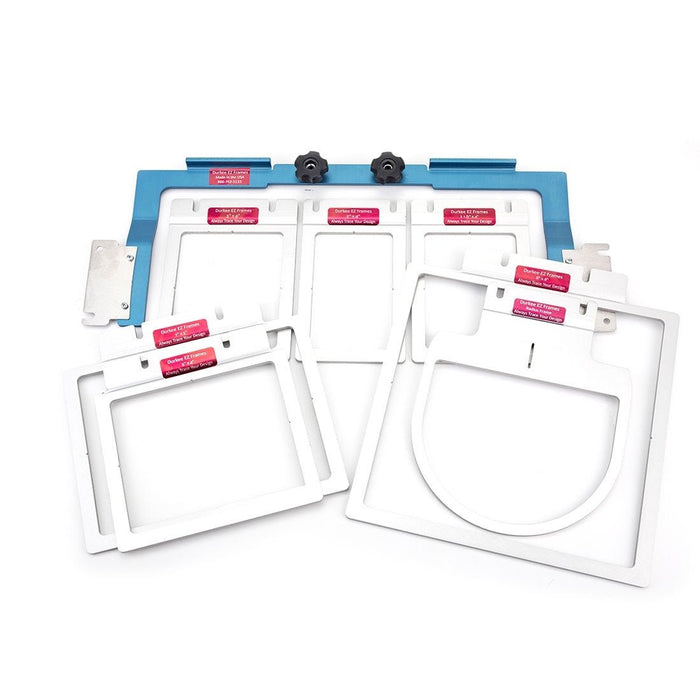 EZ Frames 7 Piece Combo Pack for Brother/Baby Lock 6 & 10 Needle Embroidery Machines