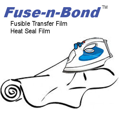 Fuse-n-Bond FNBR | Heat Seal Film | Patches | Medium Weight | Sheets & Rolls | Clear