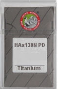 Organ HAx130N PD | Flat-Sided Shank | Sharp Point | Top Stitch Needle | Titanium Finish | 100/Box | Clearance Product - Originally $62.50