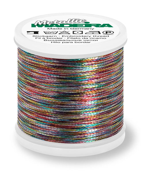 Madeira Brilliant Metallic 40 | Machine Embroidery Thread | 220 Yards | 9842-A5 | Astro 5