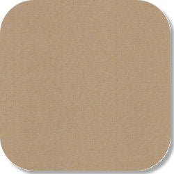 15" x 15" Blank Patch Material For Embroidery - Tan