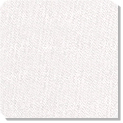 15" x 15" Blank Patch Fabric For Embroidery - White