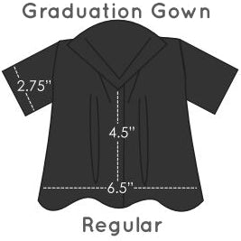 Graduation gown for Bears & Dolls