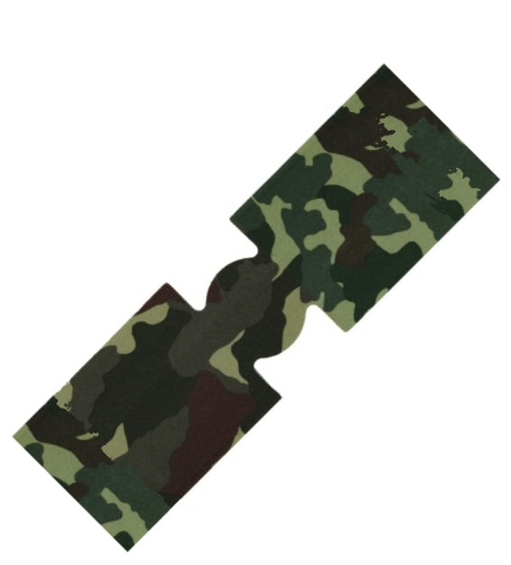 Unsewn Blank Water/Soda Bottle Cooler - Green Camouflage