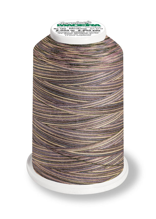 Madeira Aerolock 125 | Polyester Serger Sewing-Construction Thread | Multicolor | 1320 Yards | 9118-9514 | Oyster Shell