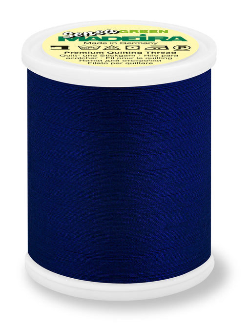 Madeira Sensa Green 40 | Quilting and Machine Embroidery Thread | 1100 Yards | 9390-044 | Navy Blue