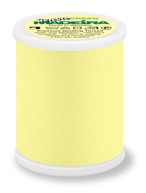 Madeira Sensa Green 40 | Quilting and Machine Embroidery Thread | 1100 Yards | 9390-023 | Lemon