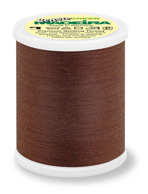 Madeira Sensa Green 40 | Quilting and Machine Embroidery Thread | 1100 Yards | 9390-145 | Chocolate
