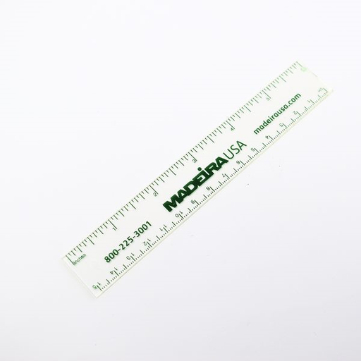 Madeira 6" Clear Acrylic Centering Ruler