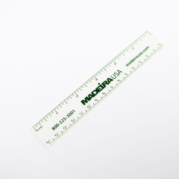 Madeira 6" Clear Acrylic Centering Ruler