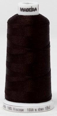 60 weight rayon embroidery thread brown