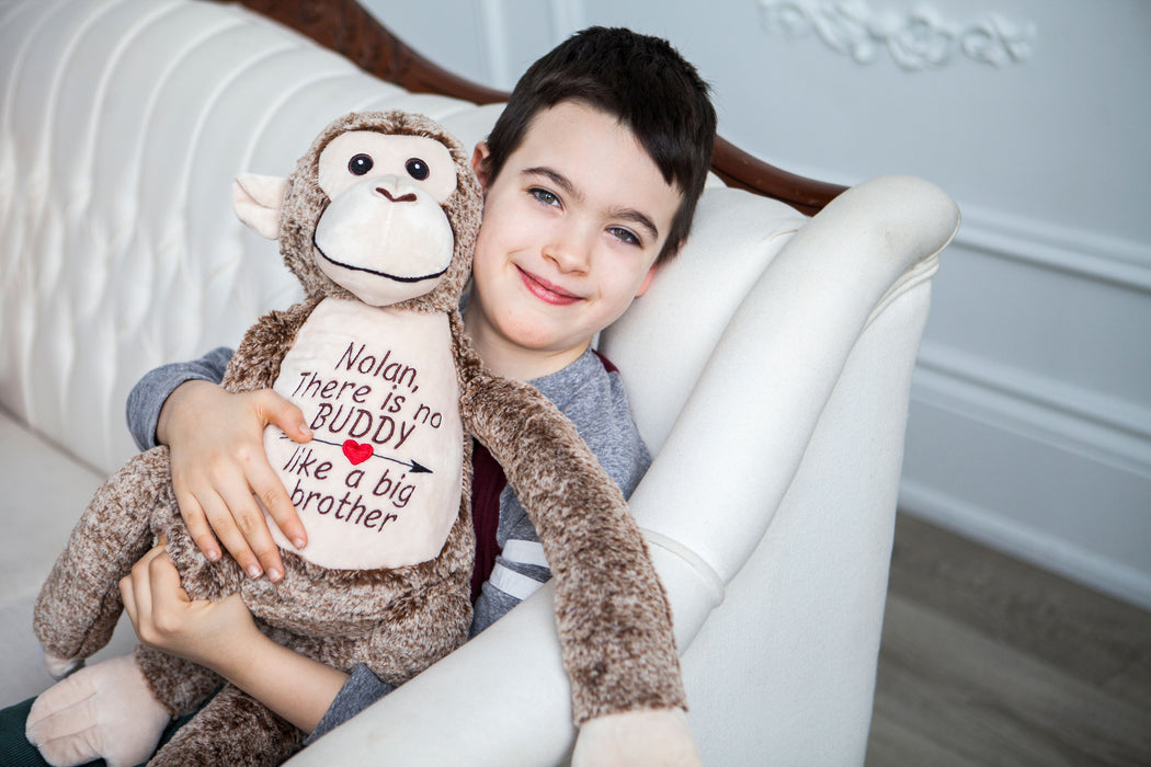 EB Embroider Buddy:  Lorenzo Long Leg Monkey Buddy