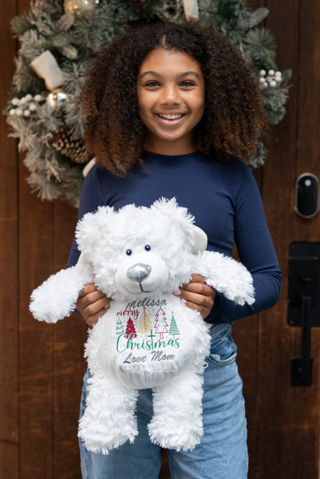 EB Embroider Buddy: Angel Bear White