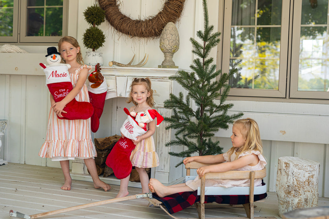 EB 19" Embroidery Stocking - The Easy-To-Embroider Christmas Stocking