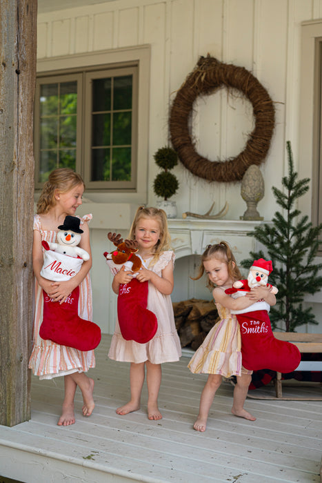 EB 19" Embroidery Stocking - The Easy-To-Embroider Christmas Stocking