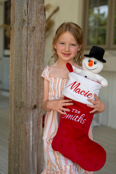 EB 19" Embroidery Stocking - The Easy-To-Embroider Christmas Stocking