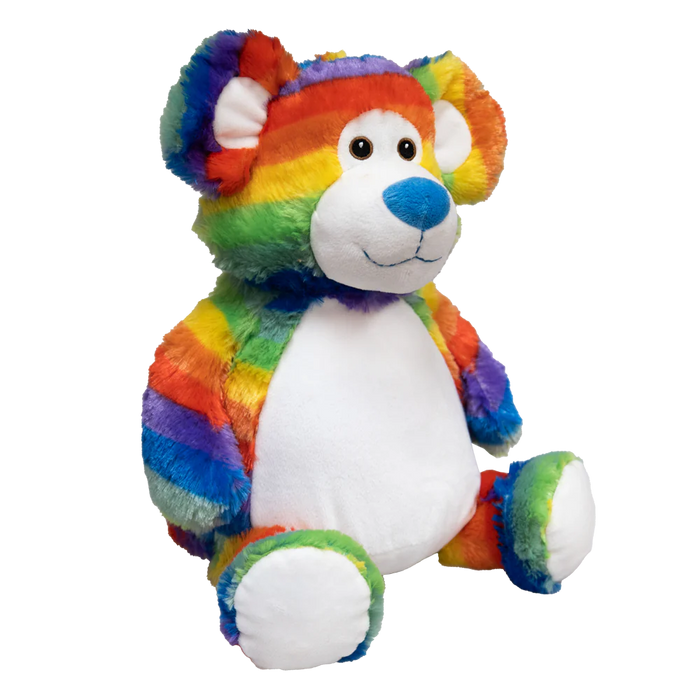 EB Embroider Buddy: 16" Rainbow Buddy Bear 