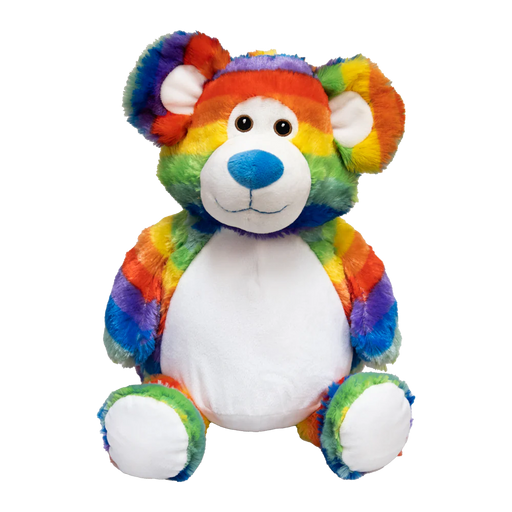 EB Embroider Buddy: 16" Rainbow Buddy Bear 