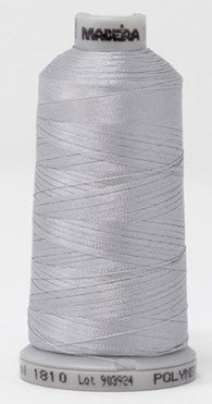 60 weight poly embroidery thread gray
