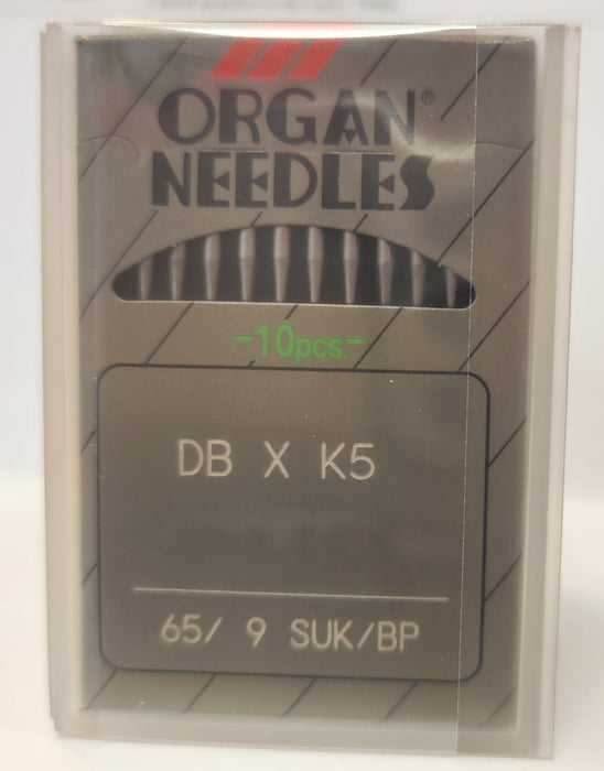 Organ DBK5BP | Round Shank | Large Eye | Ball Point | Commercial Embroidery Needle | Chrome | 100/bx