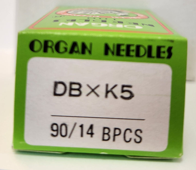 Organ DBK5BPLP | Round Shank | Large Eye | Ball Point | Commercial Embroidery Needle | LP (COOL-SEW) | 100/bx 90/14