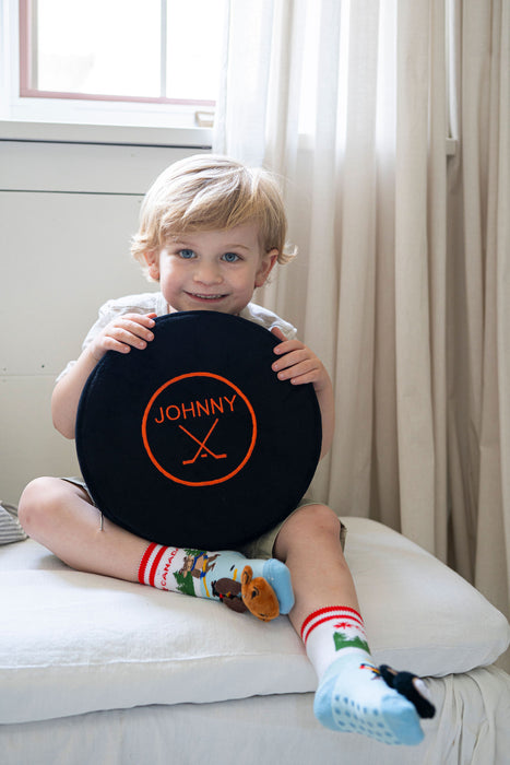 Embroider Buddy Sports Ball Collection - Hockey Puck