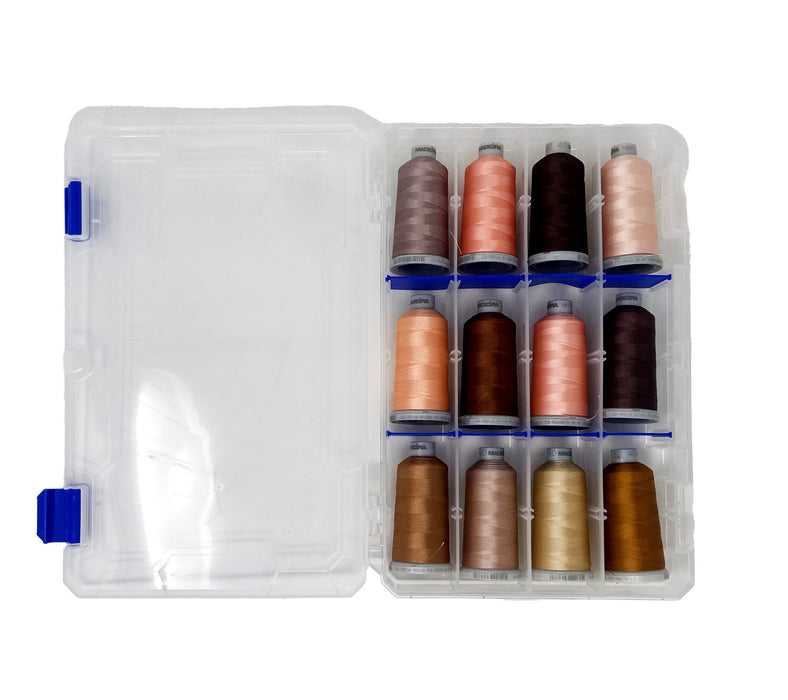ThreaDelight Rayon Machine Embroidery Threads Kit - 100 colors