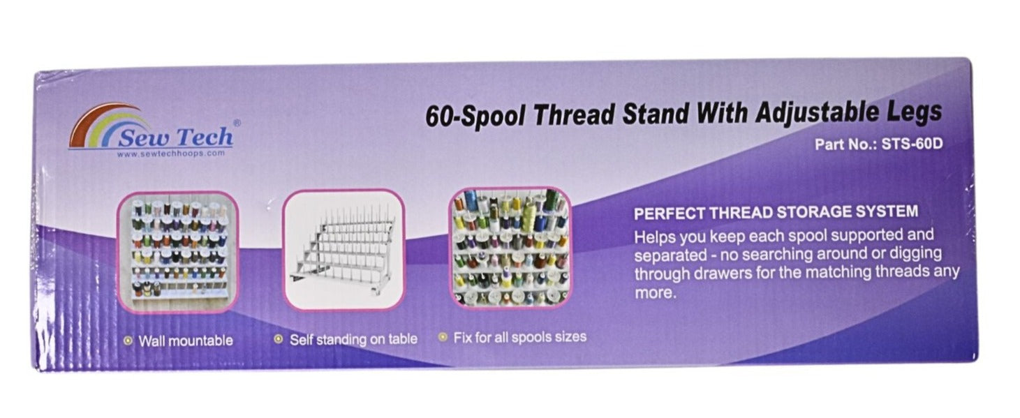 Adjustable Thread Stand Thread Arranger Thread Storage Rack — AllStitch Embroidery Supplies