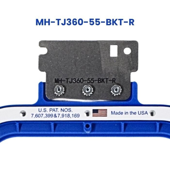 7.25" Magnetic Mighty Hoop™ with Tajima 360 Bracket (arms)