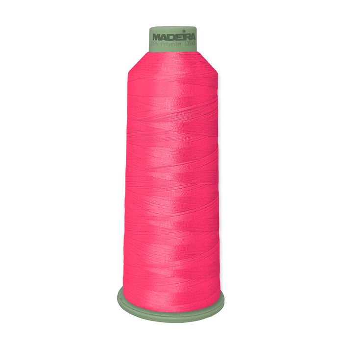 Madeira Polyneon Green #40, Embroidery Thread 5,500 yds - Color 1596