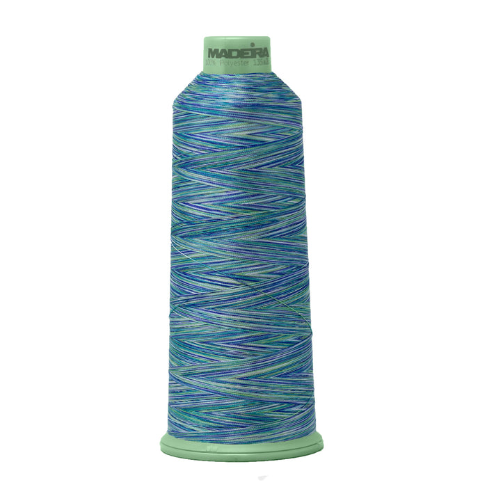 Madeira Polyneon Green #40, Embroidery Thread 5,500 yds - Color 1601